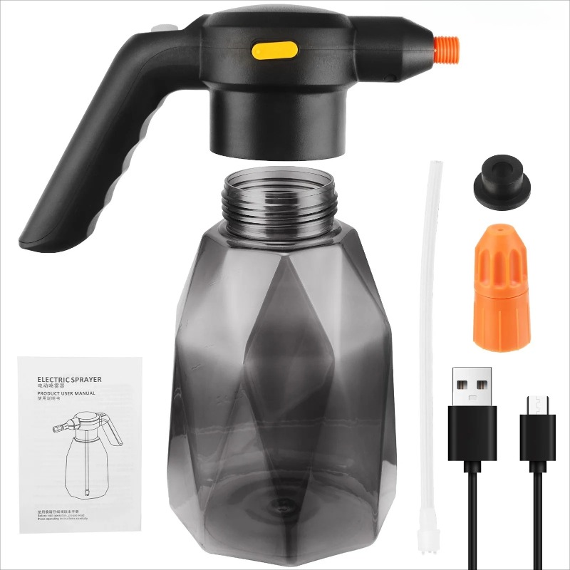 Plant Parent - 2L Oplaadbare Elektrische Handspuitfles, Vernevelende Gieter,