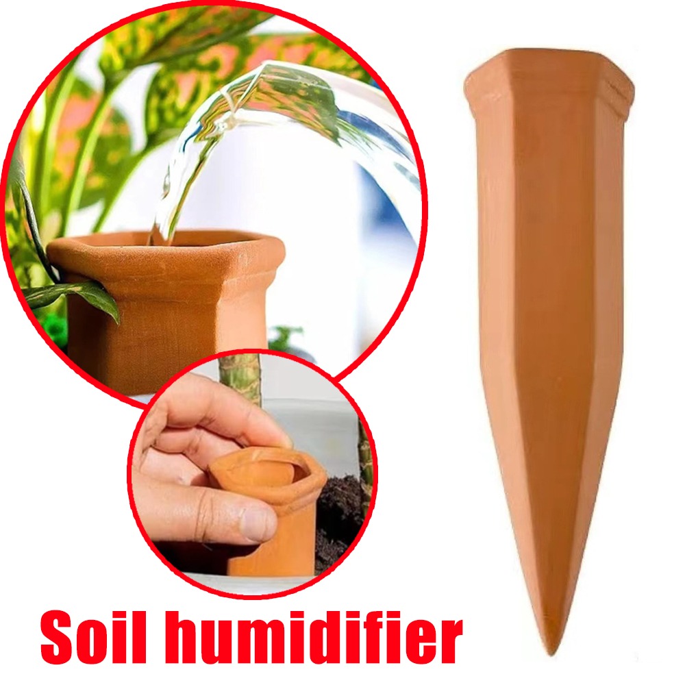 Plant Parent - Terracotta automatisch bewateringsapparaat Plantenbewateringssysteem Bloempot Insteekbare