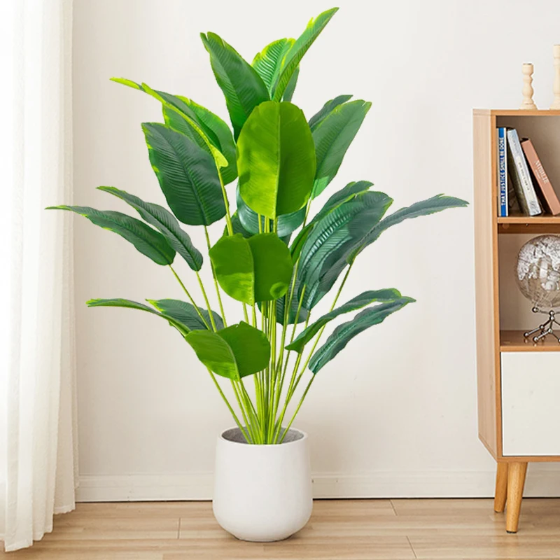 Fiddle Leaf Fig - 1 stks Kunstplanten Grote Tropische Palmboom