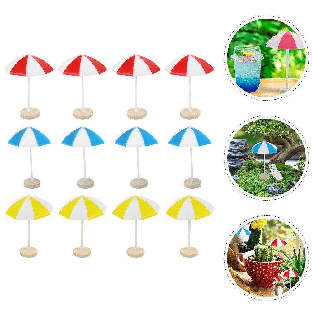 8 stuks miniatuur strandparapl - Succulent Arrangement Mini recensie en prijs