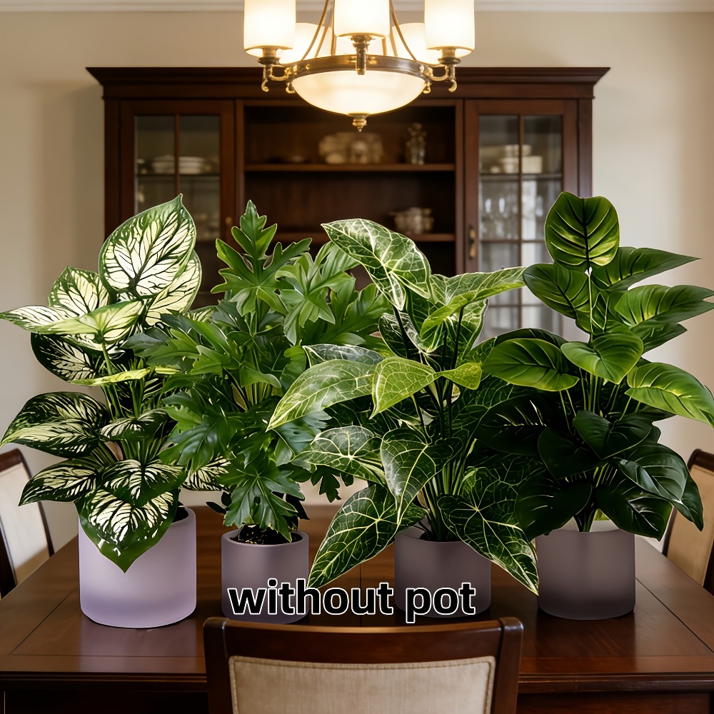 4 stuks kunstplanten met 48 bl - Fiddle Leaf Fig recensie en prijs