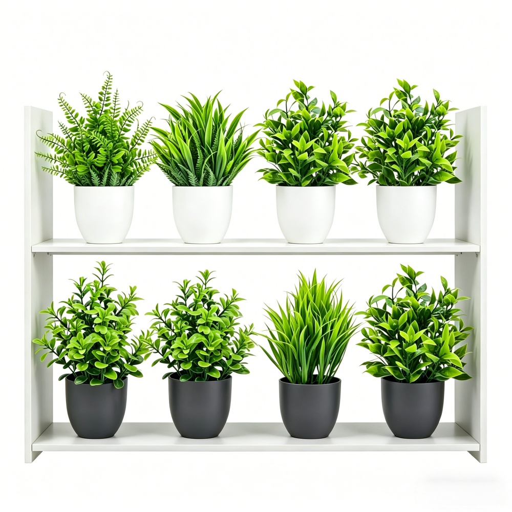 4 stks/set Mini Kunstplanten I - Fiddle Leaf Fig recensie en prijs