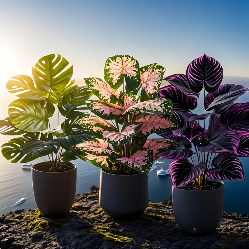 3-delige gemengde kunstplanten - Fiddle Leaf Fig recensie en prijs